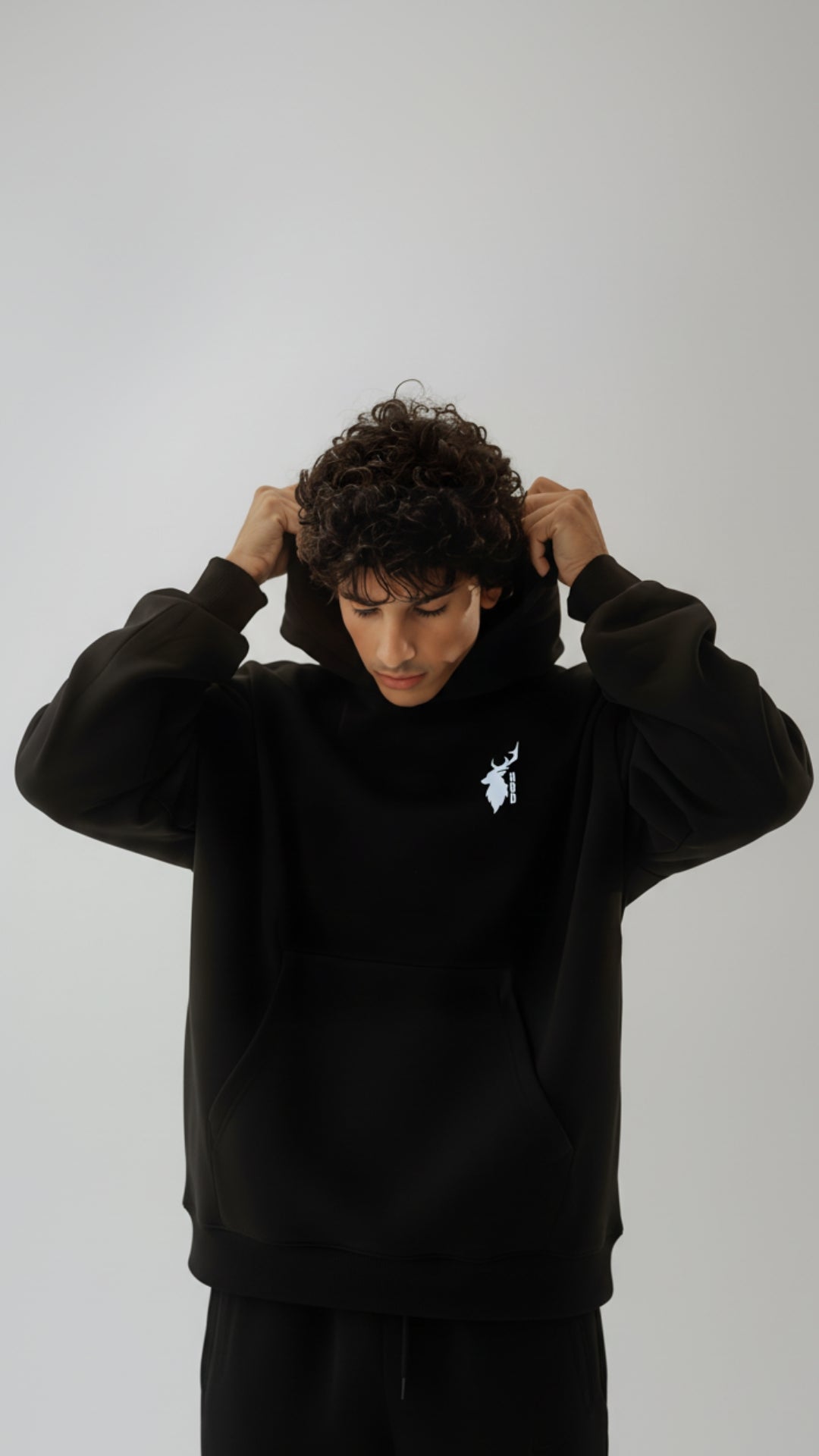 House of Dray " Desire" Black Oversize Hoodie