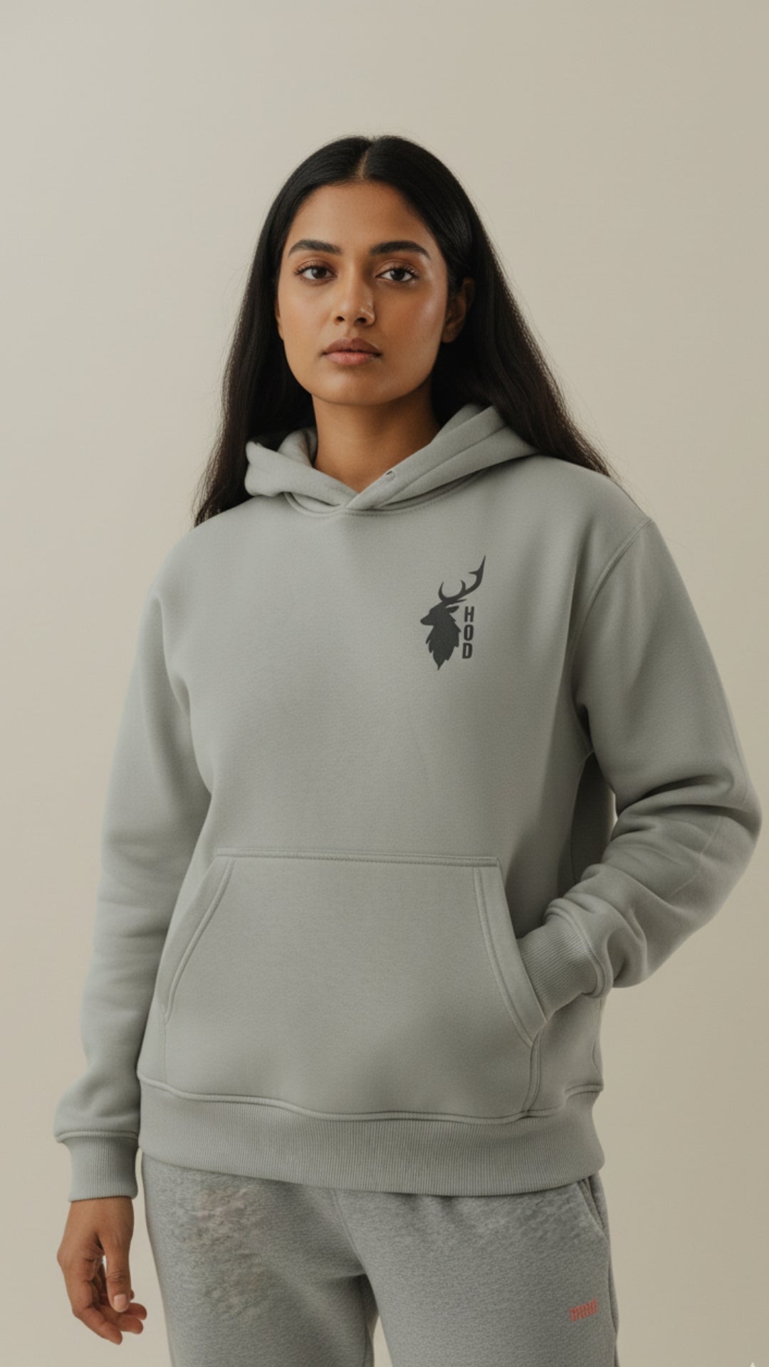 House of Dray "Vibe" Grey Oversize hoodie