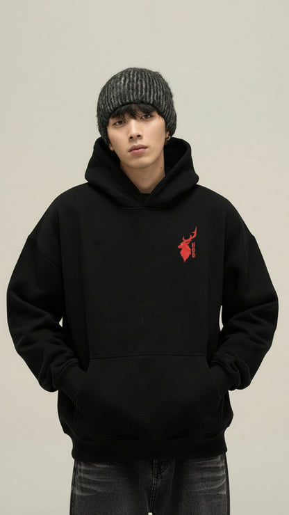 House of Dray "Tokyo" Black Oversize Hoodie