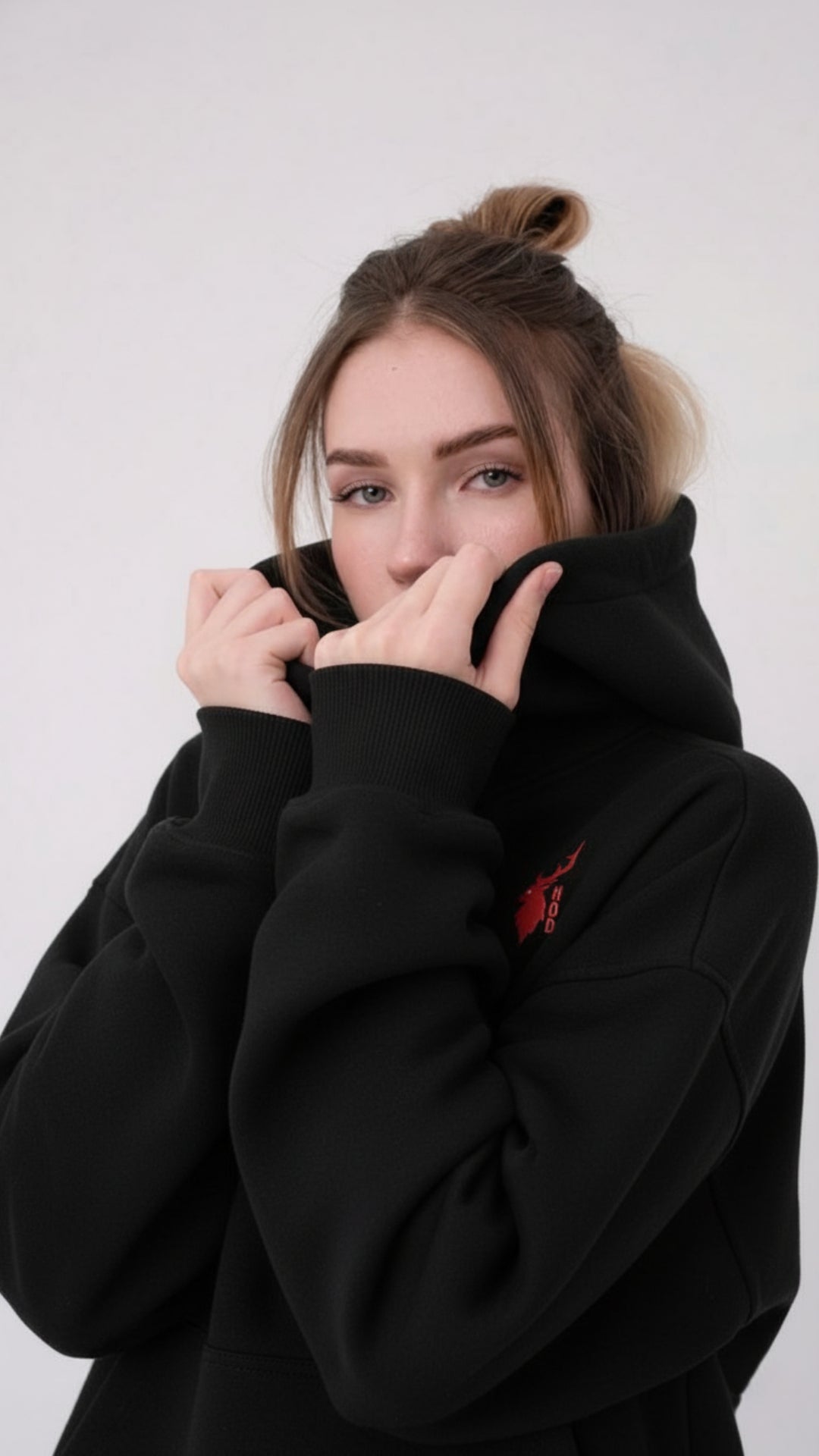 House of Dray "Tokyo" Black Oversize Hoodie