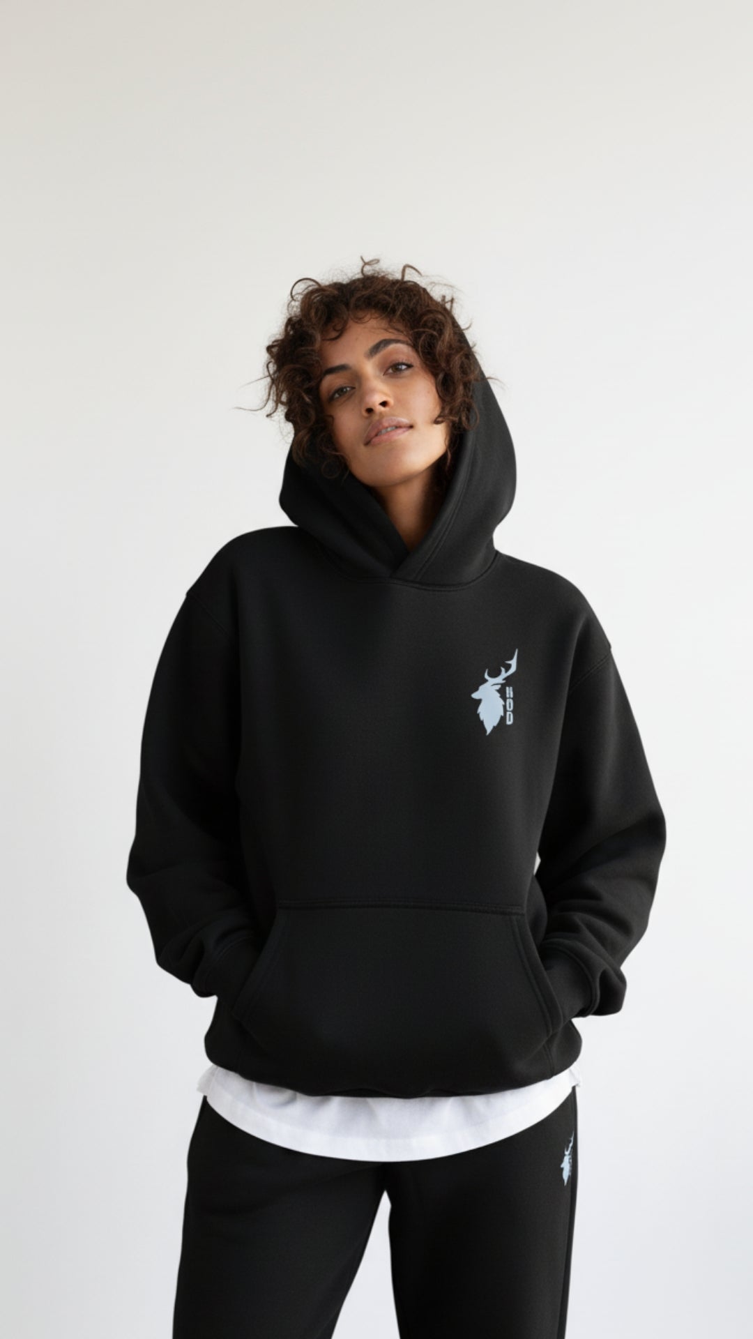 House of Dray "Black" Oversize Unisex hoodie