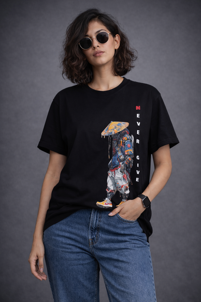 HOD Never Give Up Oversize Tshirt