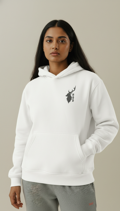 House of Dray "White" Oversize Unisex Hoodie